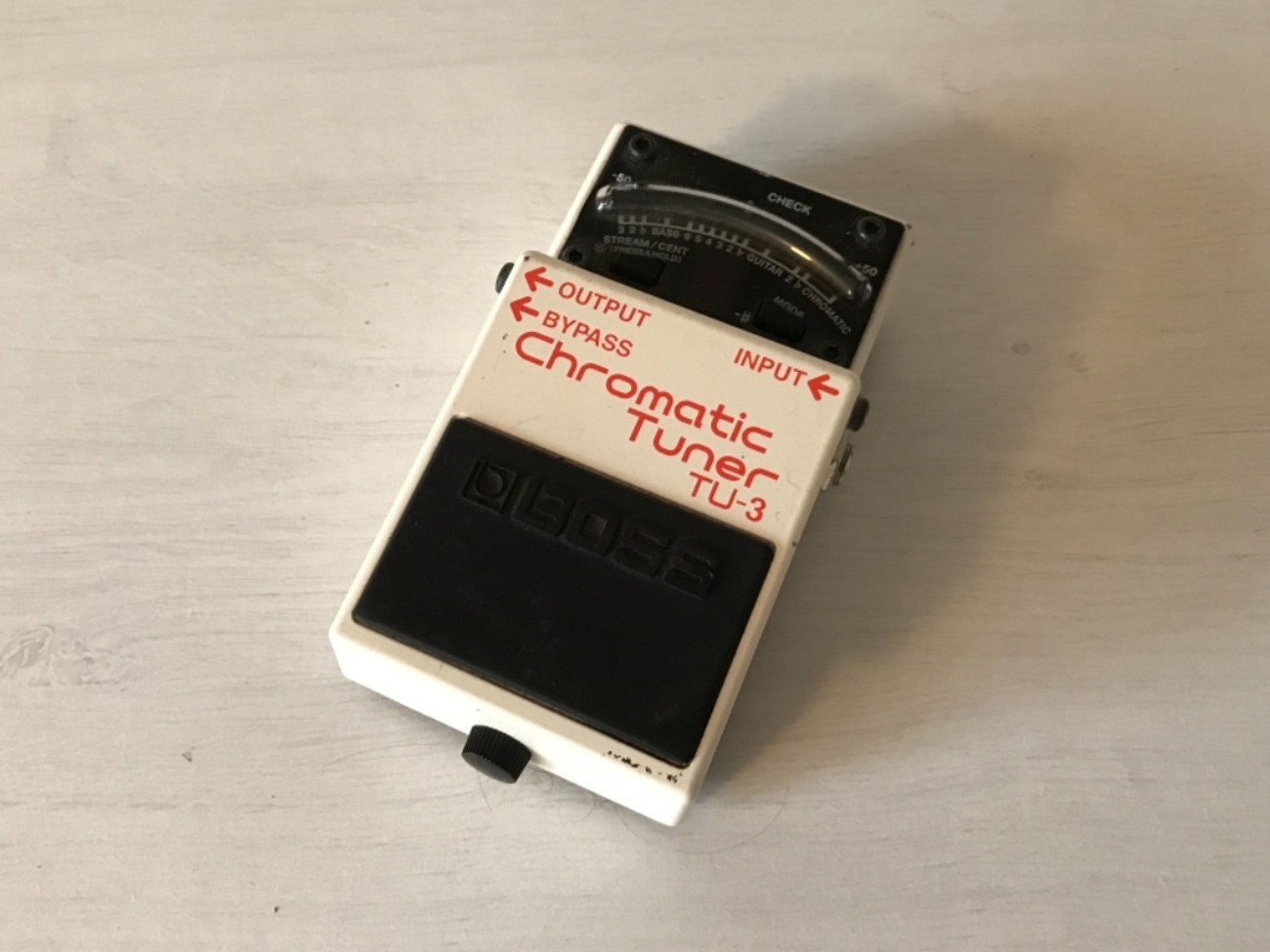 Boss tu-3 chromatic tuner