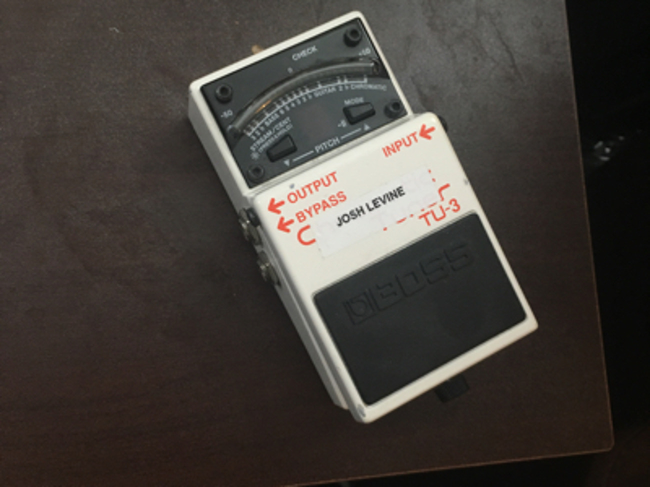 Boss tu-3 chromatic tuner