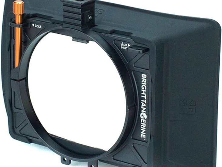 Bright tangerine misfit atom clip-on matte box