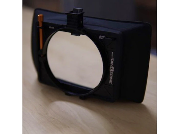 Bright tangerine misfit atom matte box