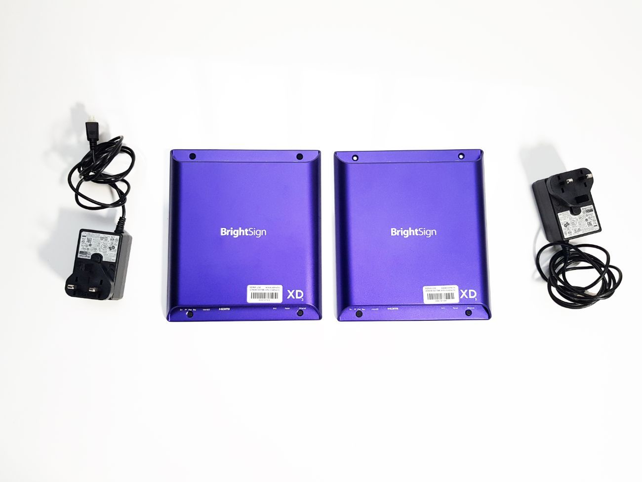 Brightsign dual screen synchronised 4k or hd video players