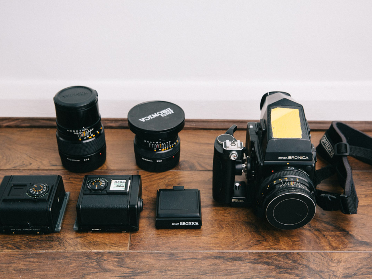 Bronica sq-ai medium format film kit