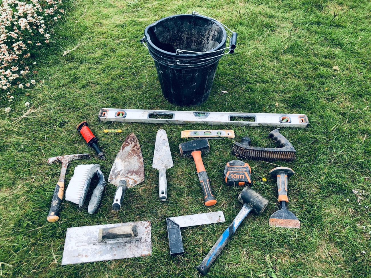 Building tools.
