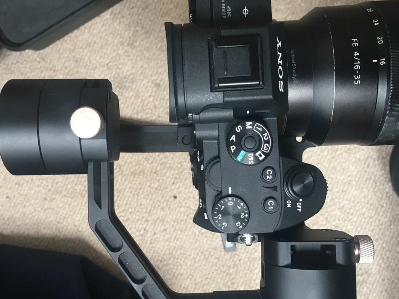 Bundle 01- sony a7riii 4k camera, ronin s, 16-35mm & 50mm1.4