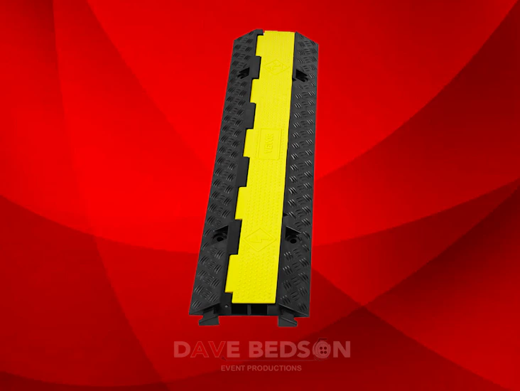 Cable ramp bumper track - cable protector cover