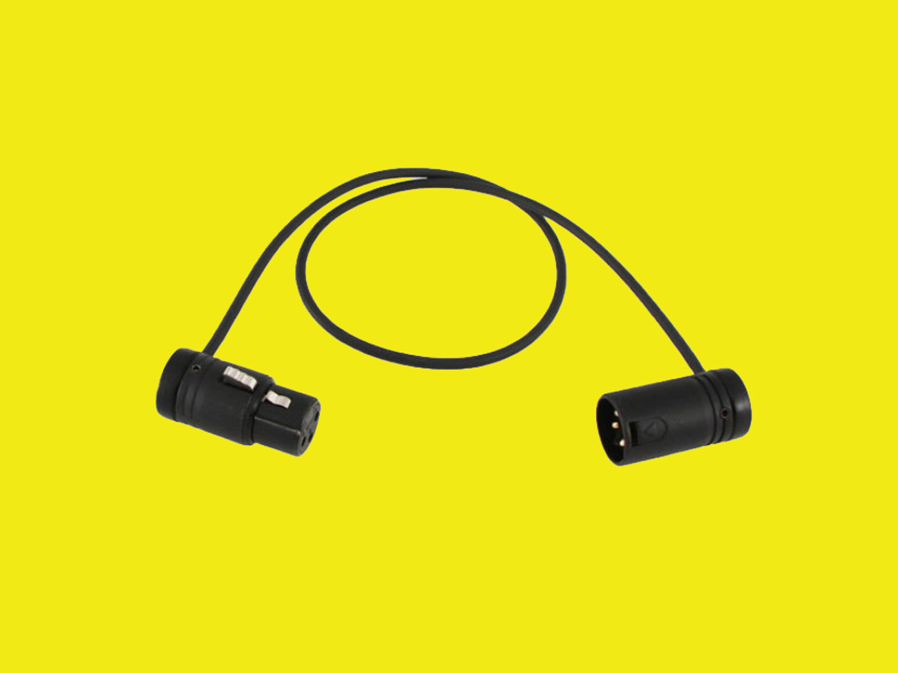 Cable techniques low profile xlr cable 