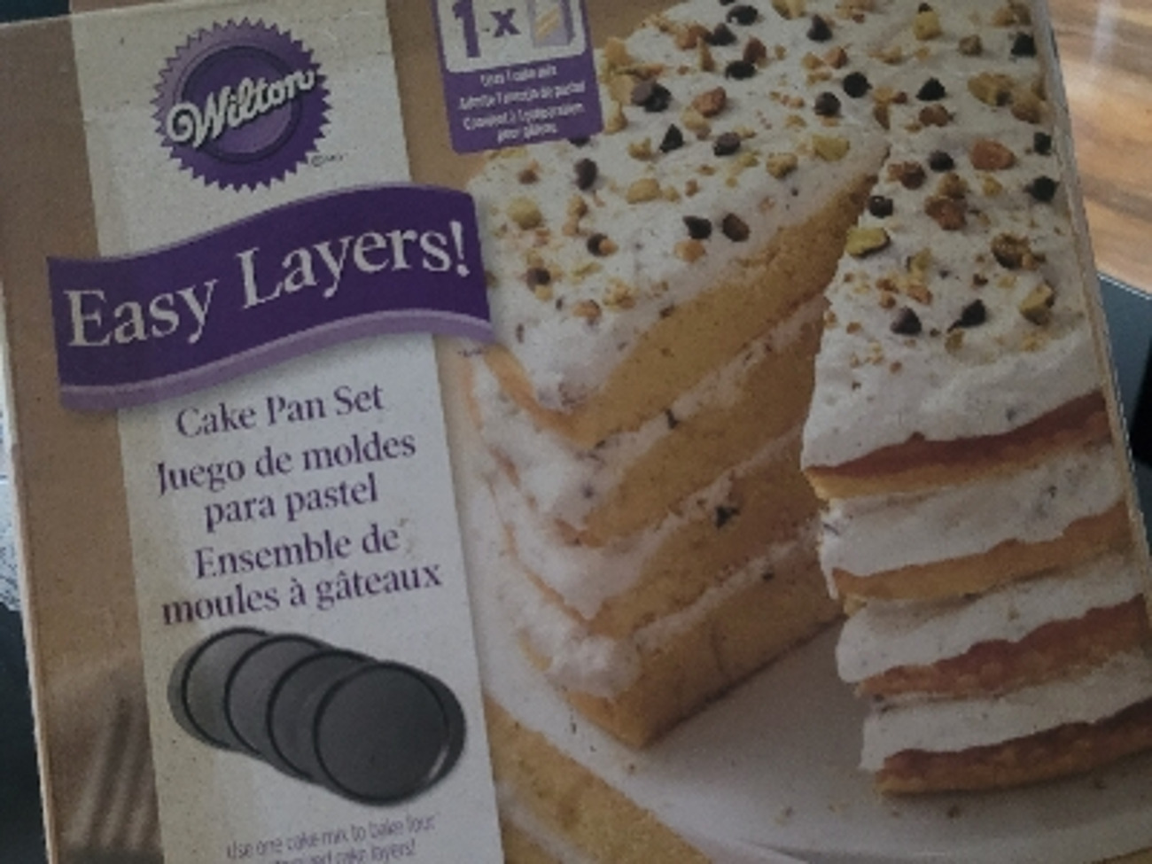 Cake pans for layered cakes🎂