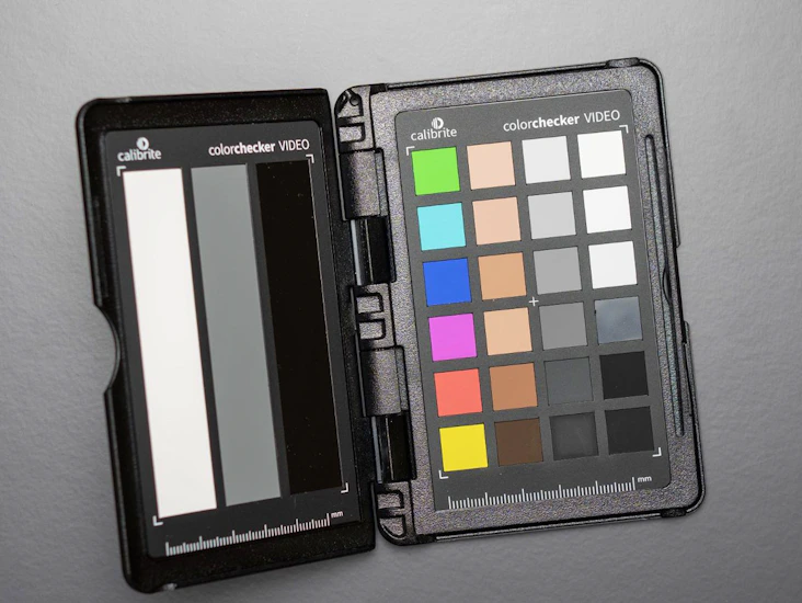 Calibrite colour checker passport video