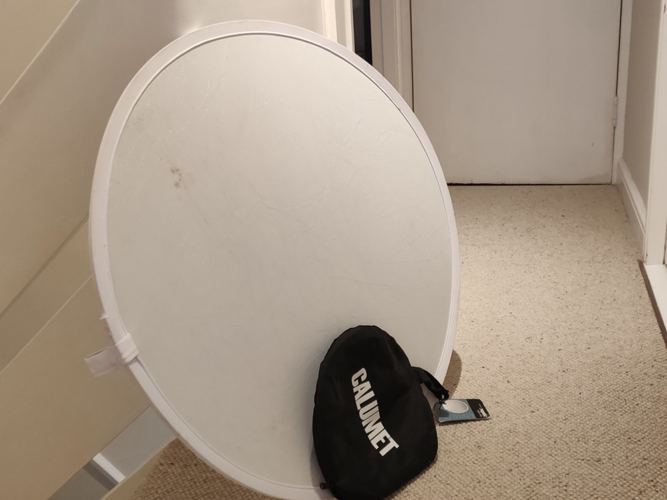Calumet grey and silver reflector