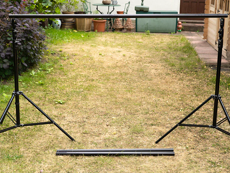 Calumet heavy duty background support - green screen kit