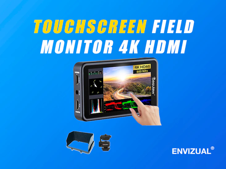Camera field monitor 5.5" 3d luts touch 4k hdmi - desview