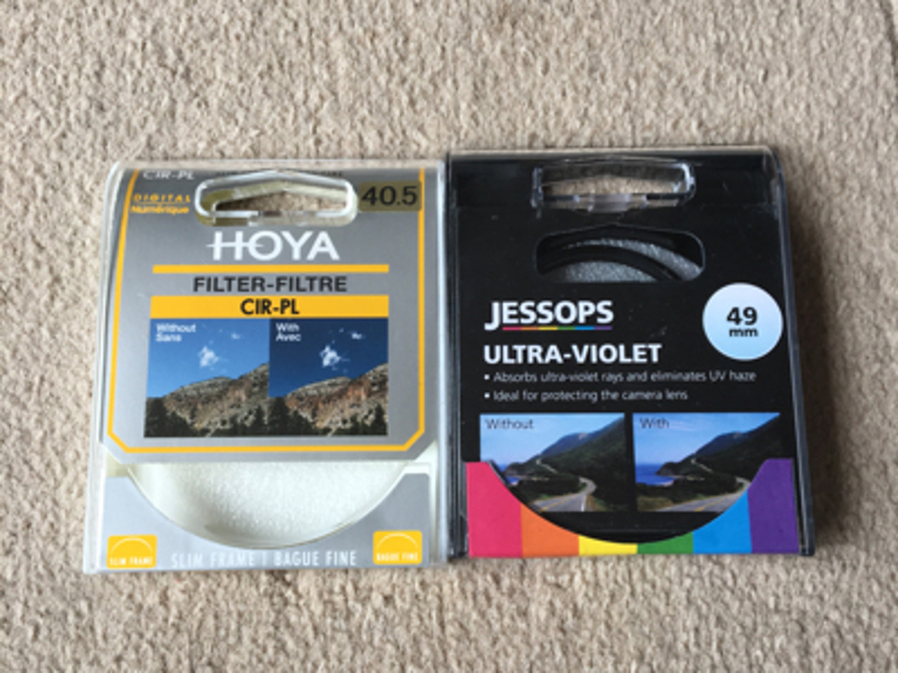 Camera filters 49mm 