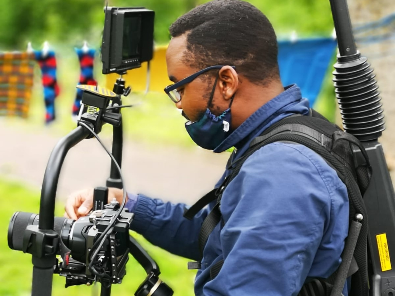 Camera operator with own kith