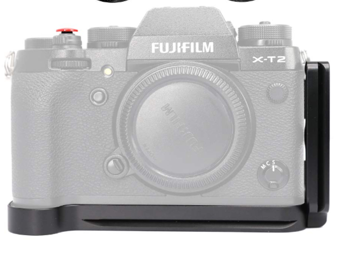 Camrebel l bracket holder plate for fujifilm xt2 camera body