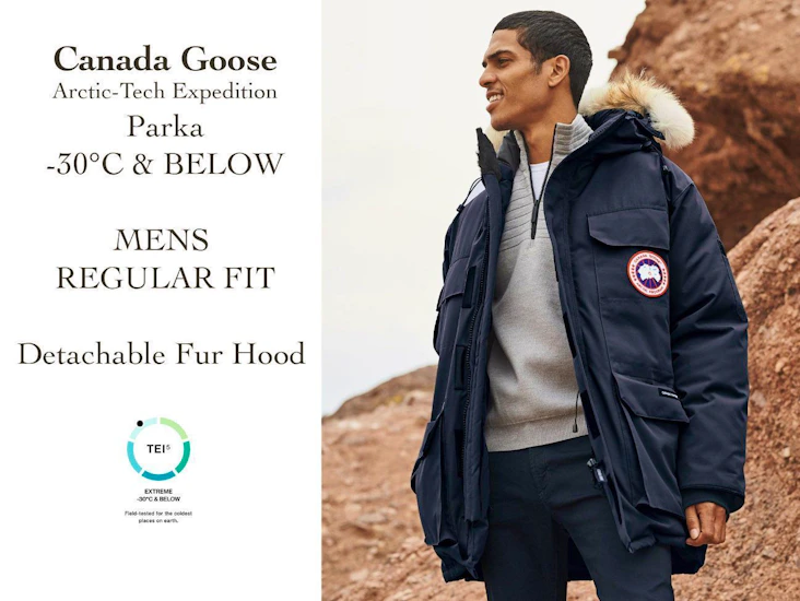 Canada goose arctic parka tech expedition. mens coat