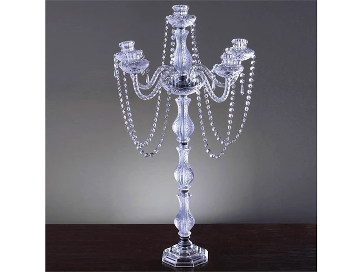 Crystal candelabra