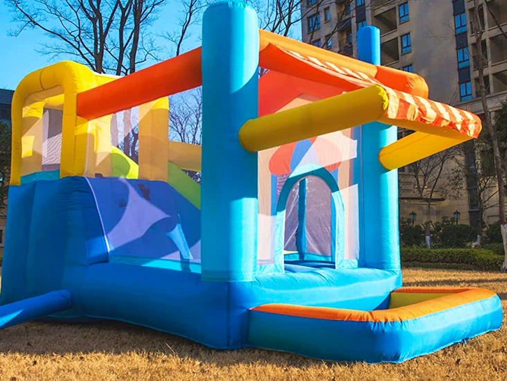 Candy store inflatable bouncy castle