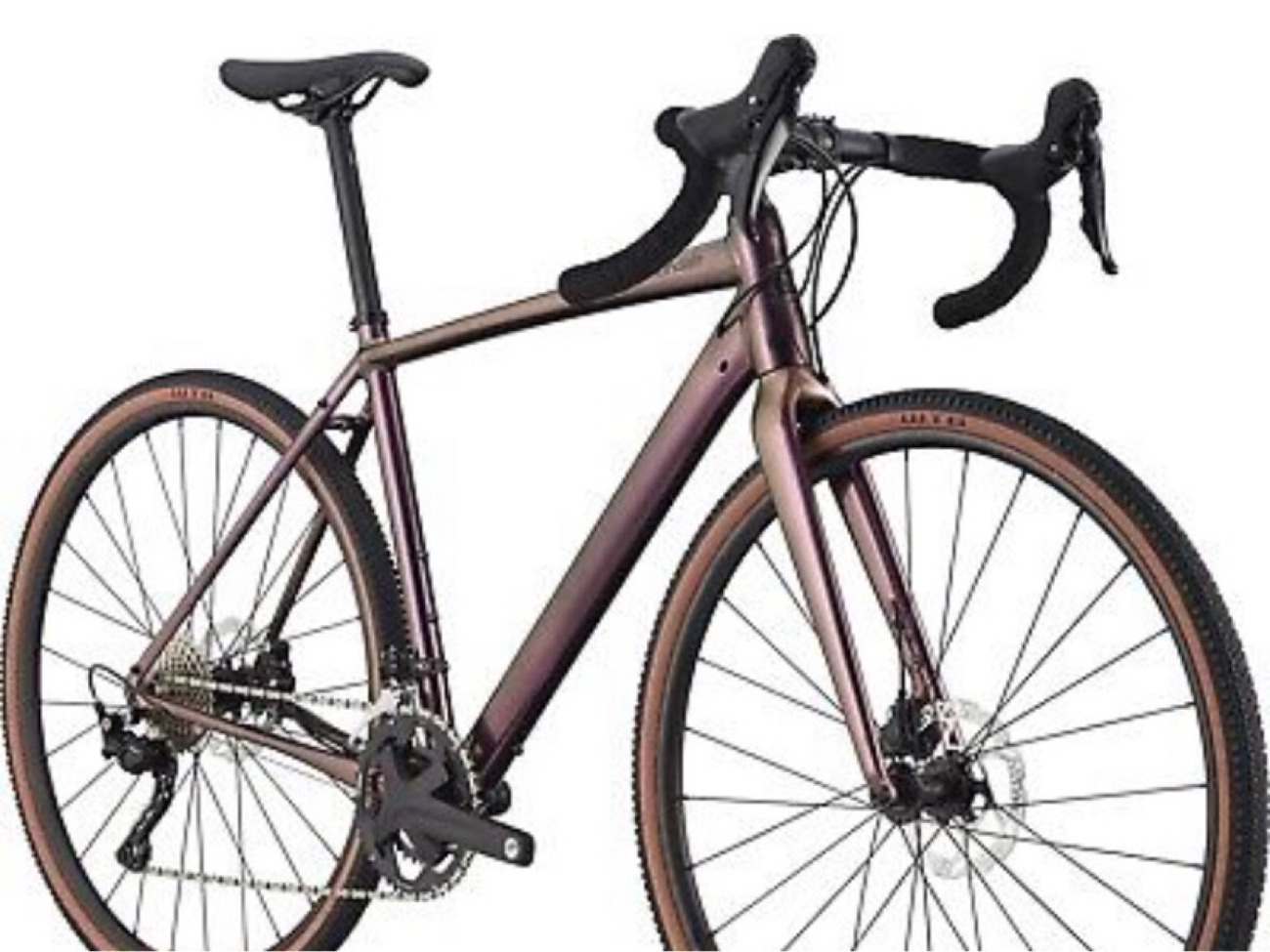 Cannondale topstone 2 gravel bike rainbow trout