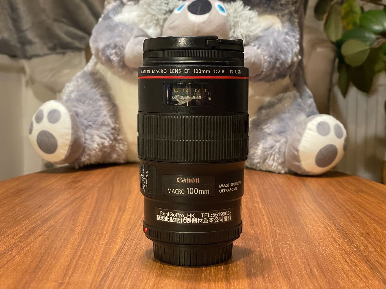 Canon ef 100mm f/2.8l macro is usm lens