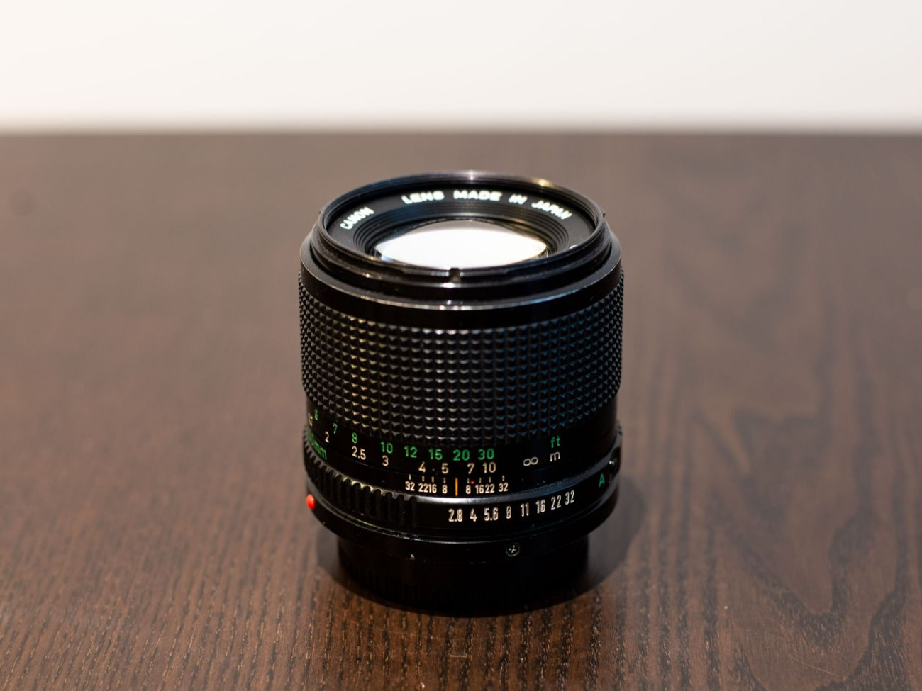Canon 100mm f/2.8 fd