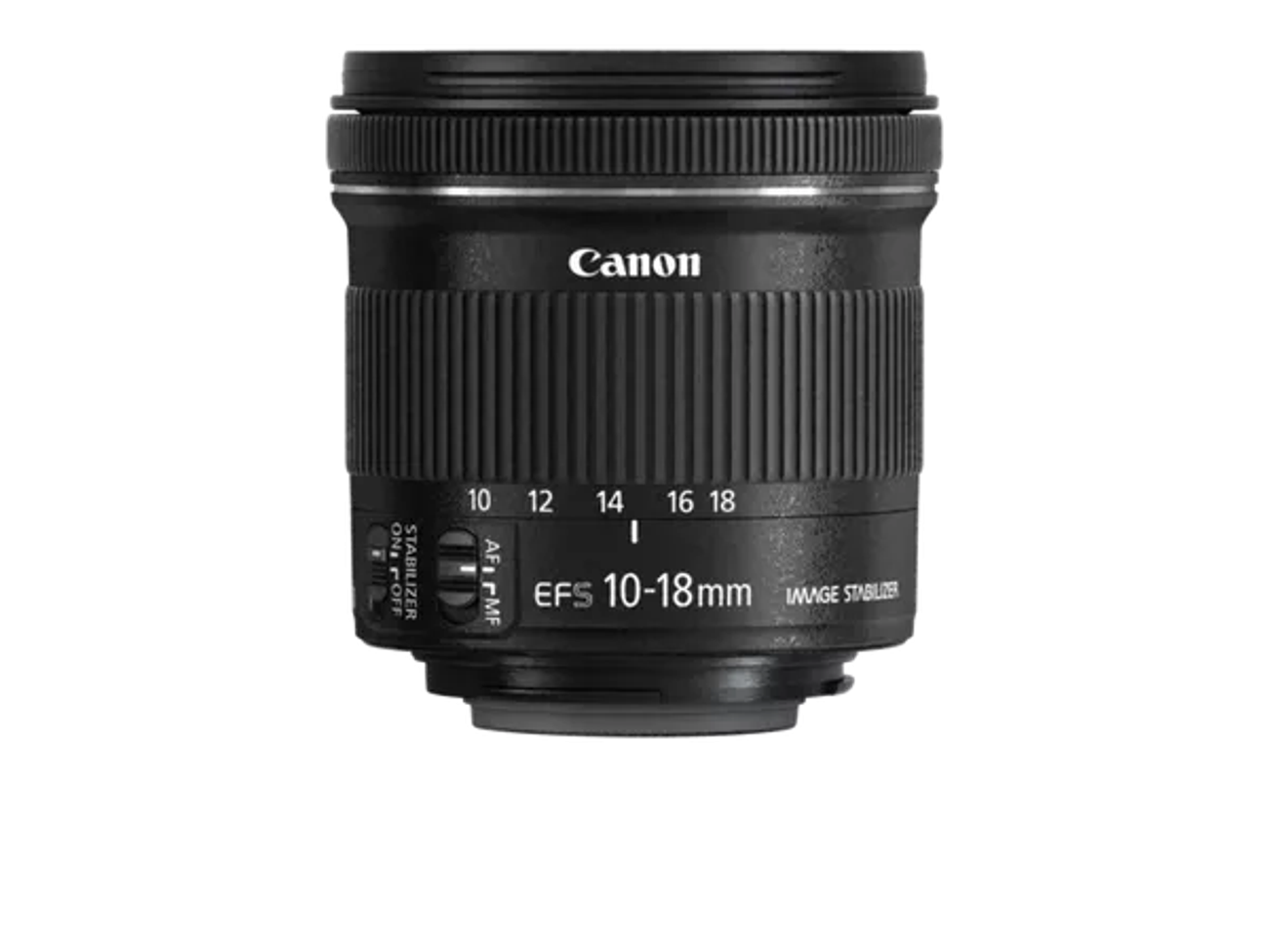 Canon 10-18mm f4.5-5.6 is stm ef-s wide angle lens 