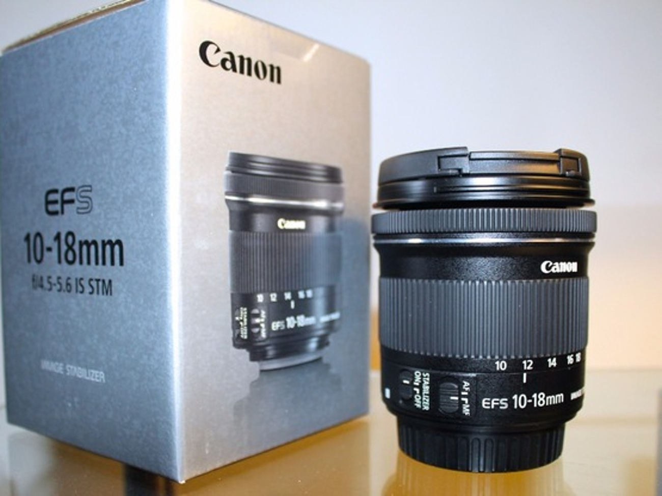 Canon 10-18mm stm lens (image stabalizer)