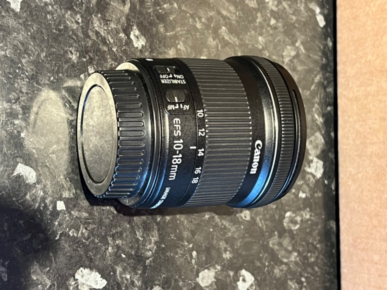 Canon 10-18mm zoom lens ef mount 