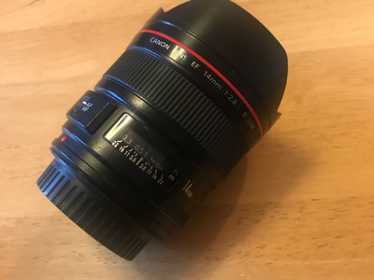 Canon 14mm 2.8 mkii l series