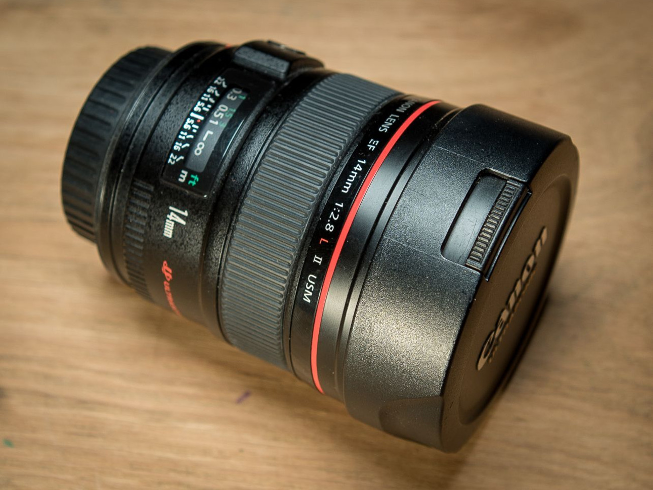 Canon 14mm f2.8 lens