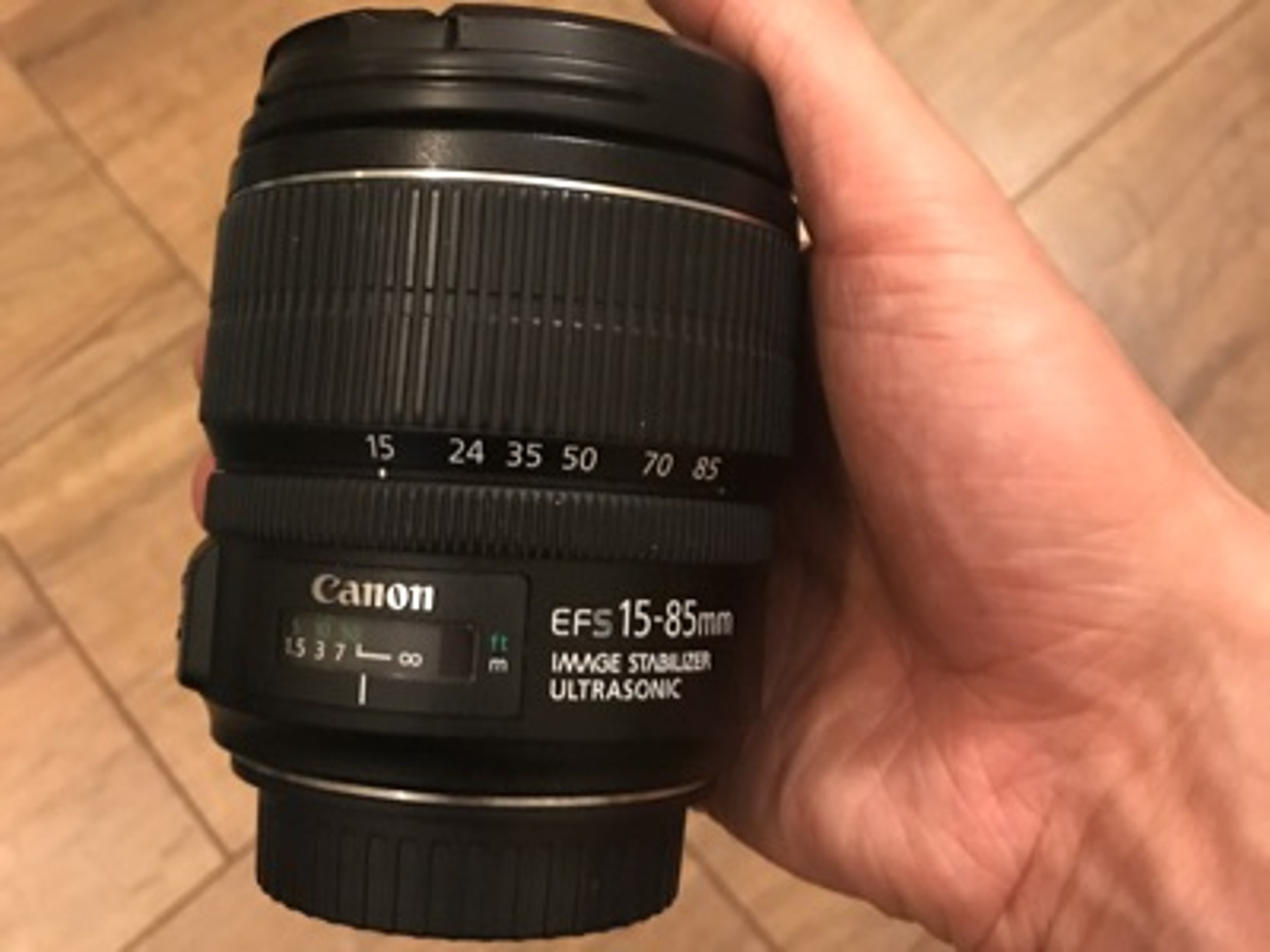 Canon 15-85mm lens
