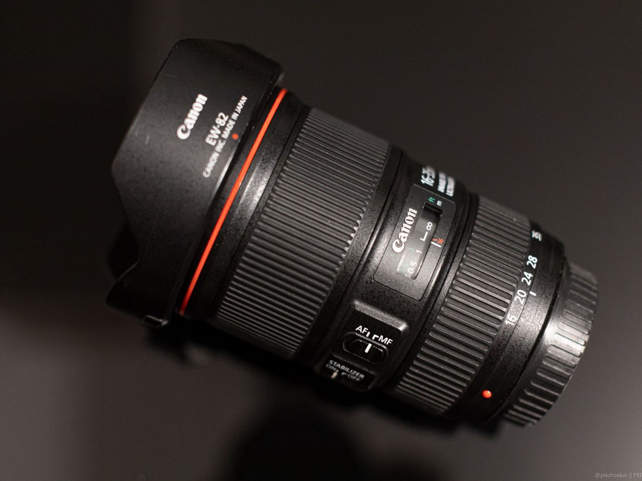 Canon 16-35 mm f/4l is usm lens