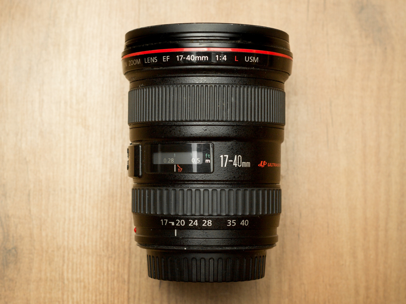 Canon 17-40 f4 l series ultra wide angle lens