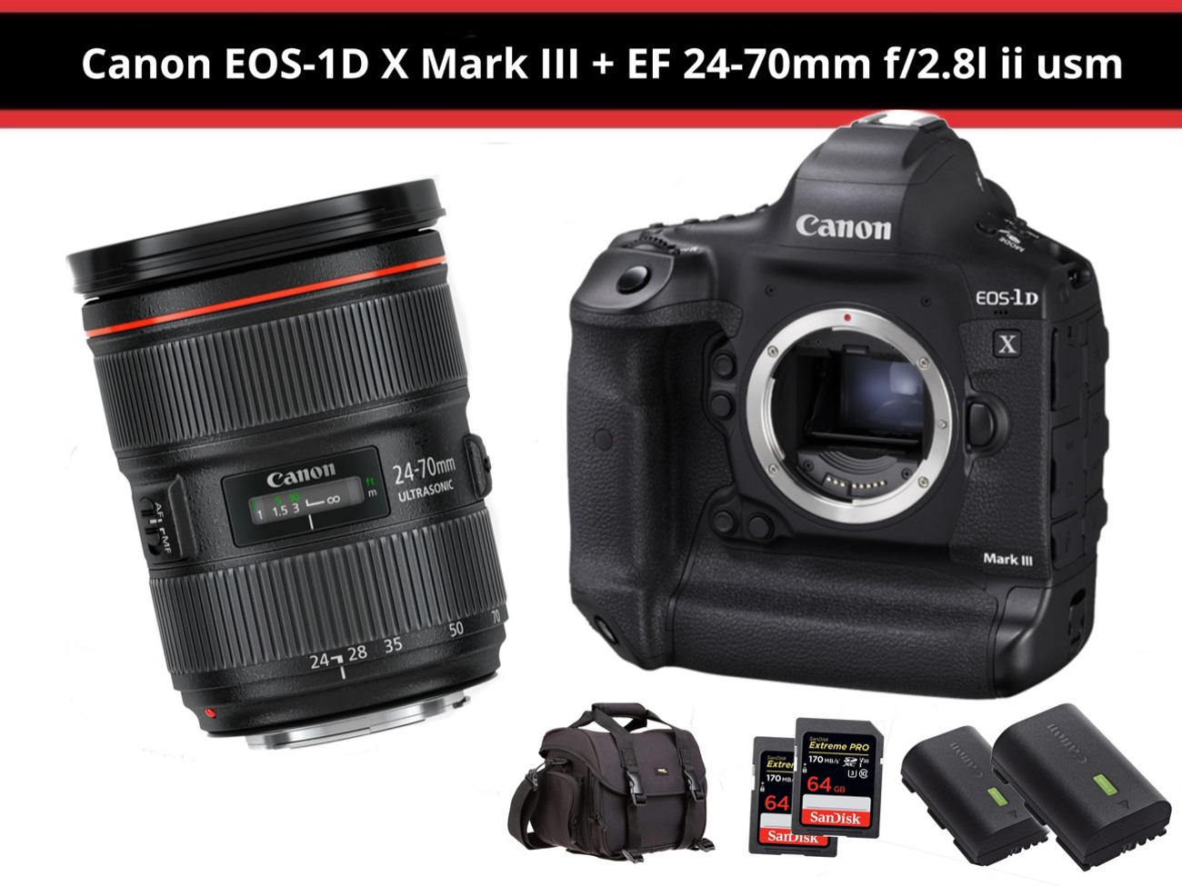 Canon 1d x mark ii + ef 24-70mm f2.8