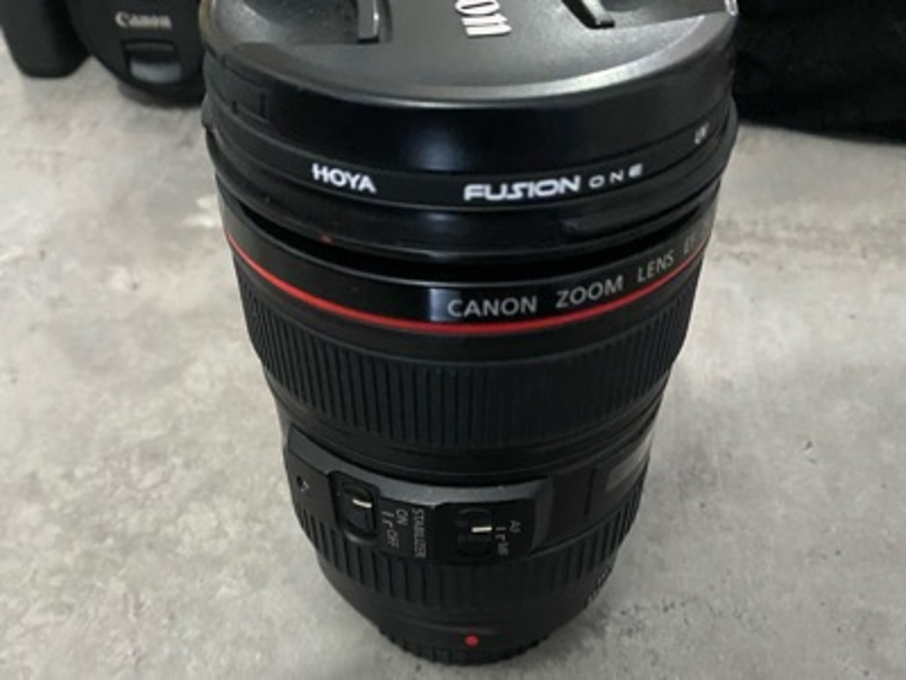 Canon 24 -105mm f4/l usm zoom lens