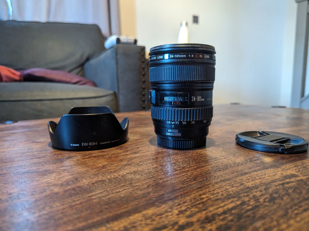 Canon 24-105 f4l is zoom lens