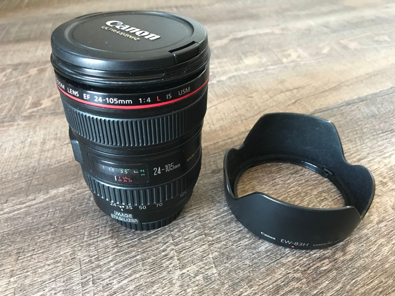 Canon 24-105mm f4 l - ef mount canon fit