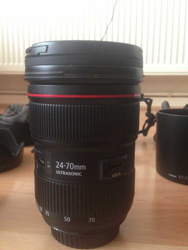 Canon 24-70mm f2.8 ii l lens