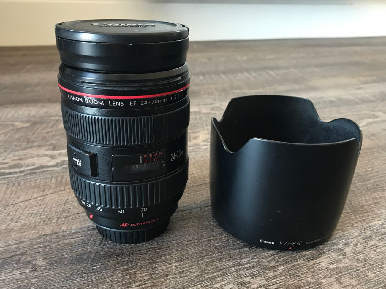 Canon 24-70mm f2.8 l - ef mount canon fit