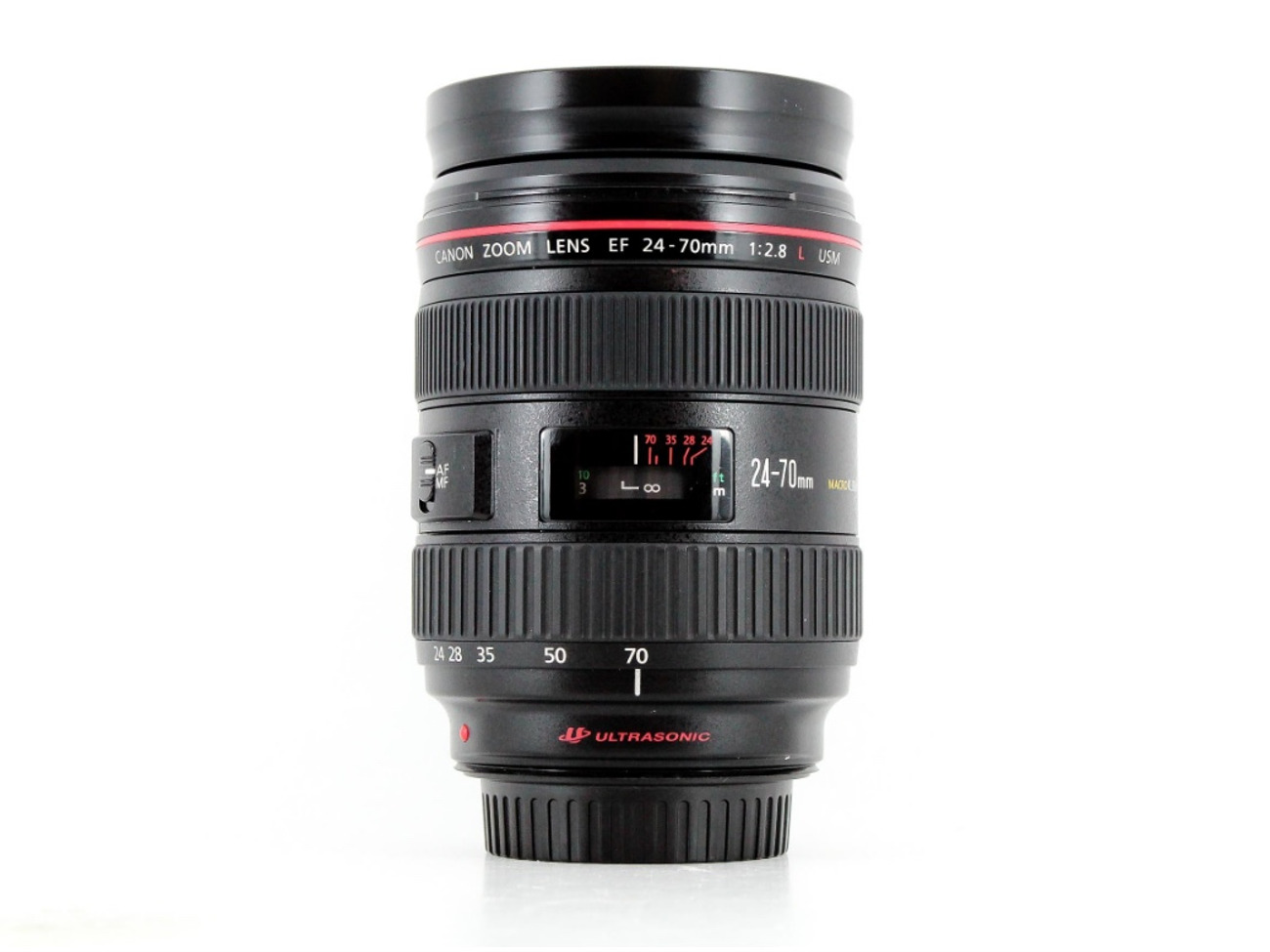 Canon 24-70mm zoom l lens f/2.8