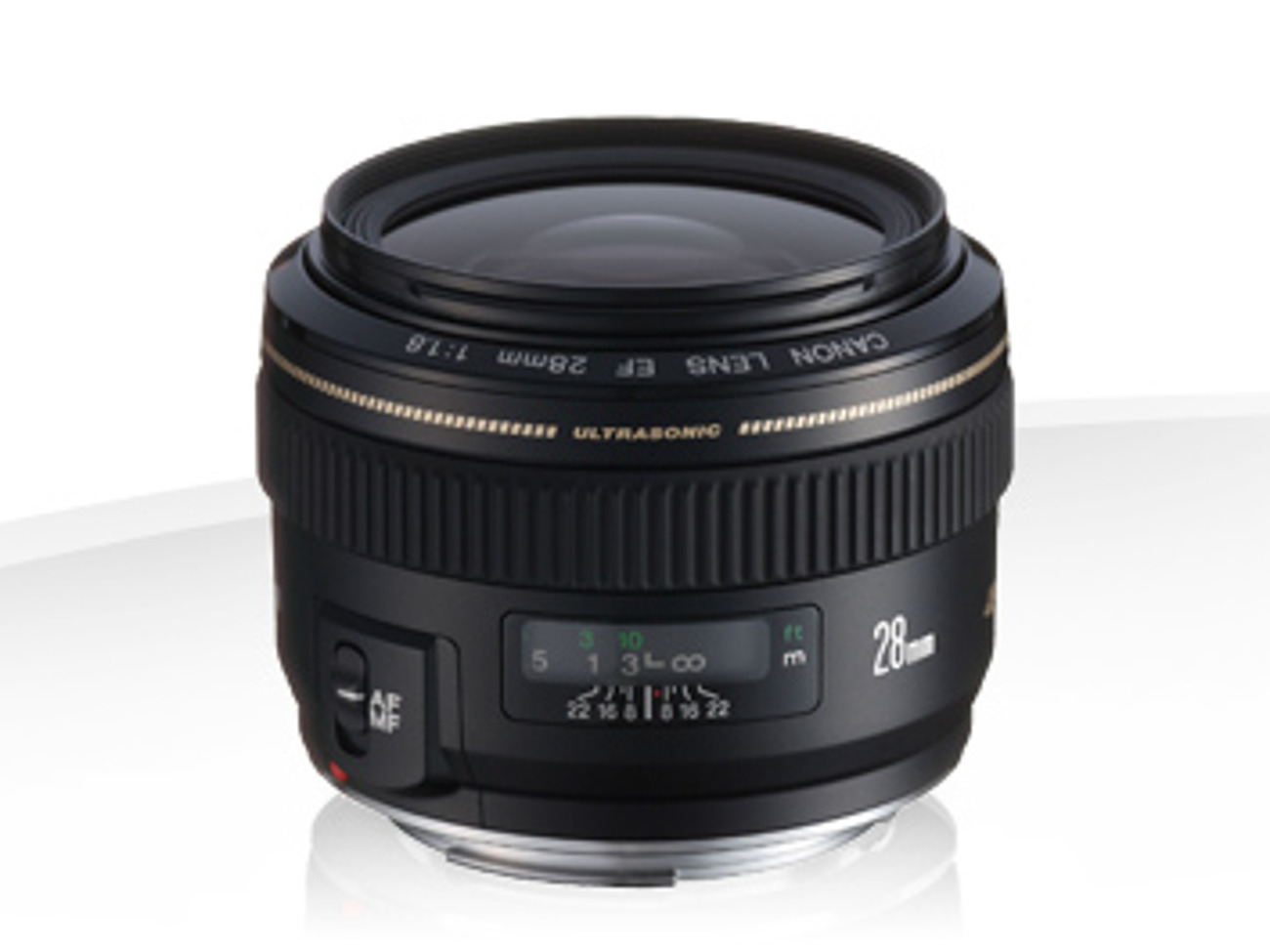 Canon 28mm f/1.8 ef usm lens