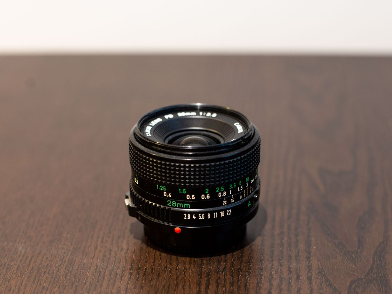 Canon 28mm f/2.8 fd