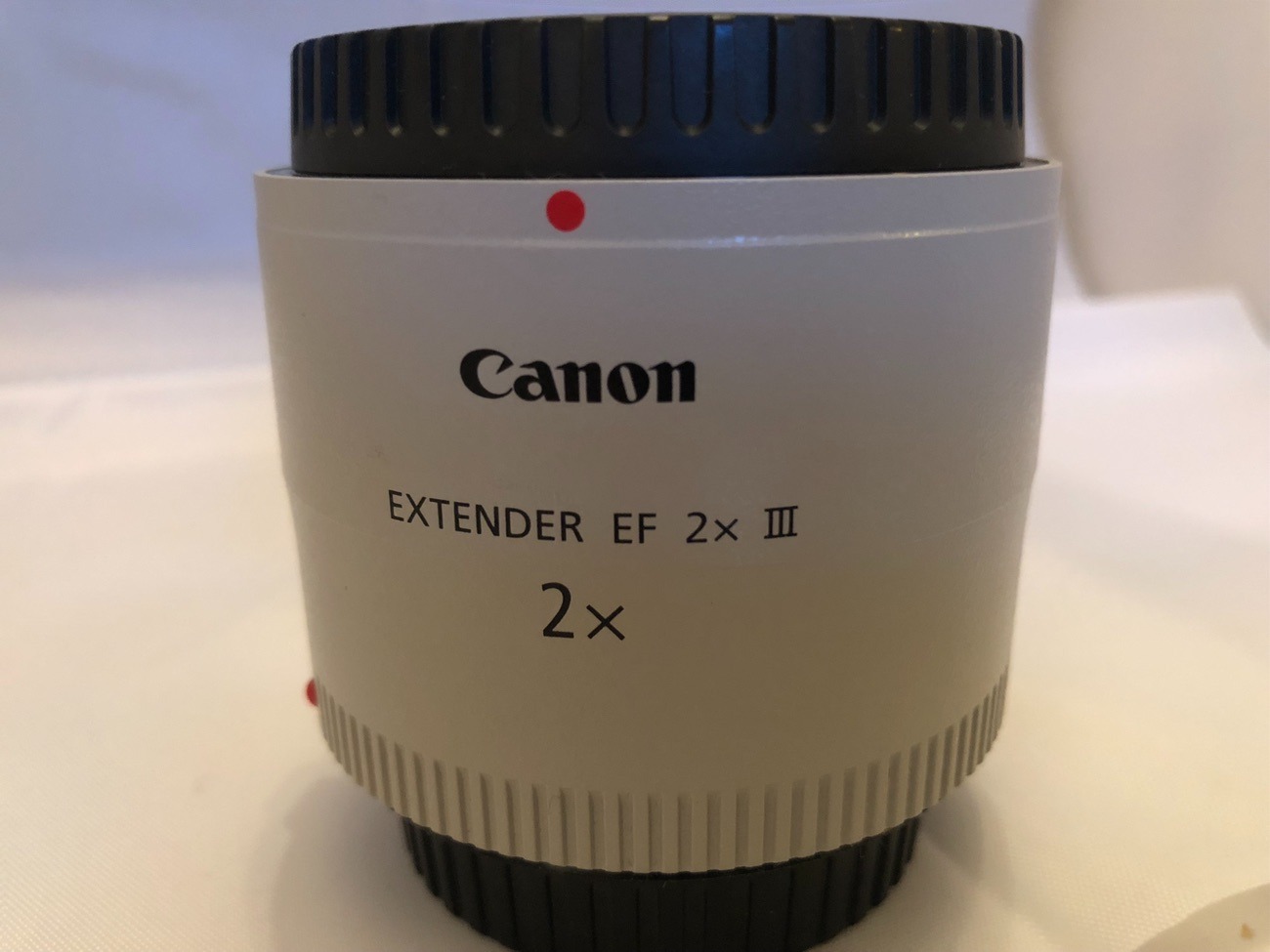Canon 2x teleconverter for l series lenses