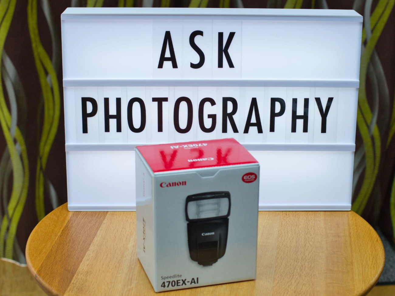 Canon 470 ex-ai speedlite flash (auto intelligence) 