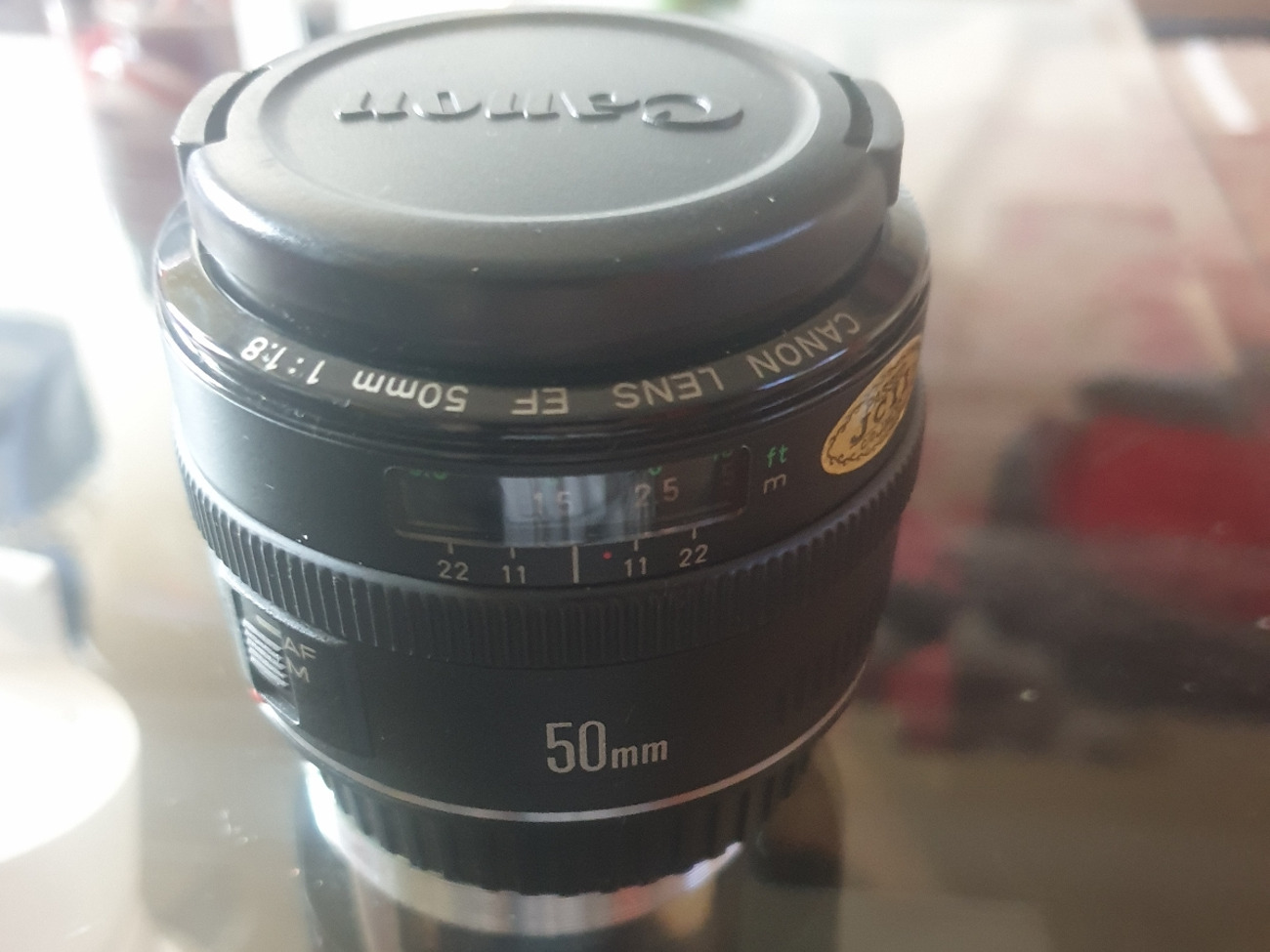 Canon 50mm 1.8 lens