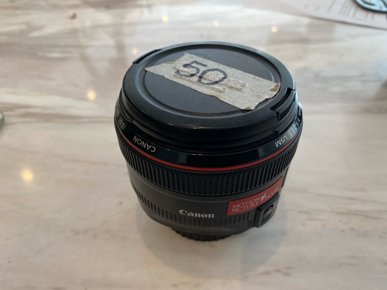 Canon 50mm ef mount lens 