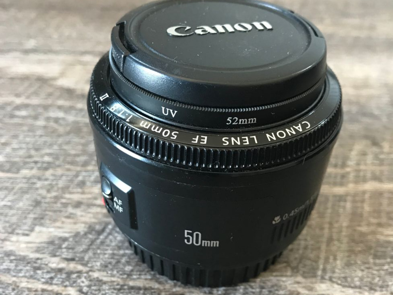 Canon 50mm f1.8 ef mount canon fit