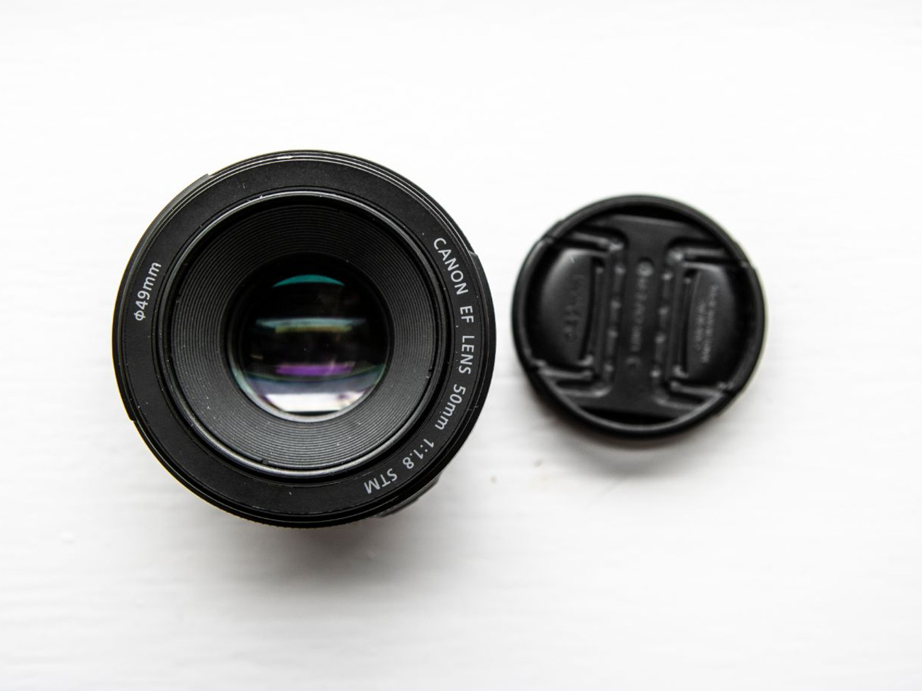 Canon ef 50mm f/1.8 stm lens