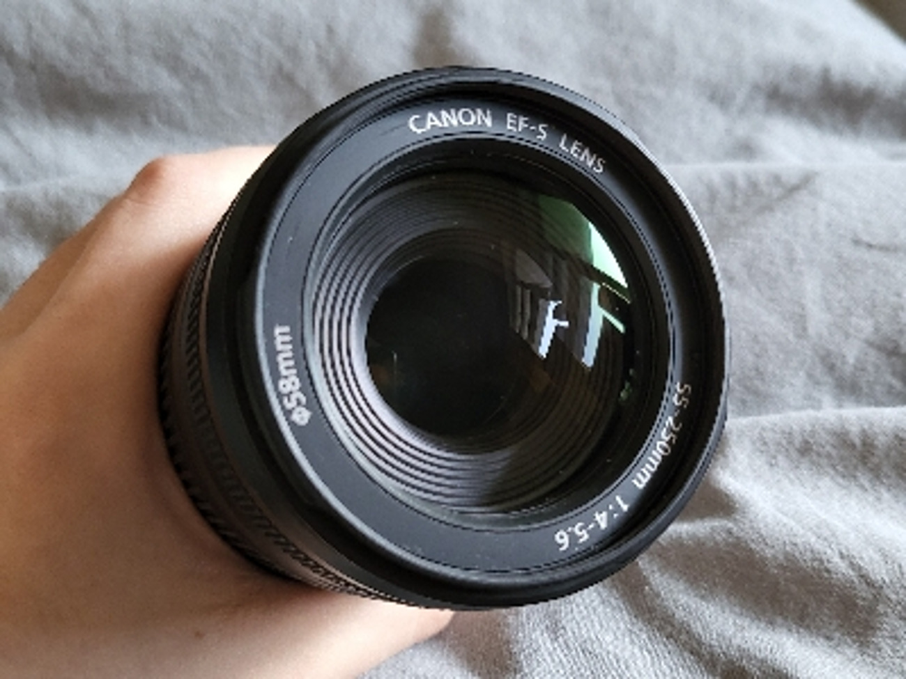 Canon 55-250mm f/4 dslr camera lens