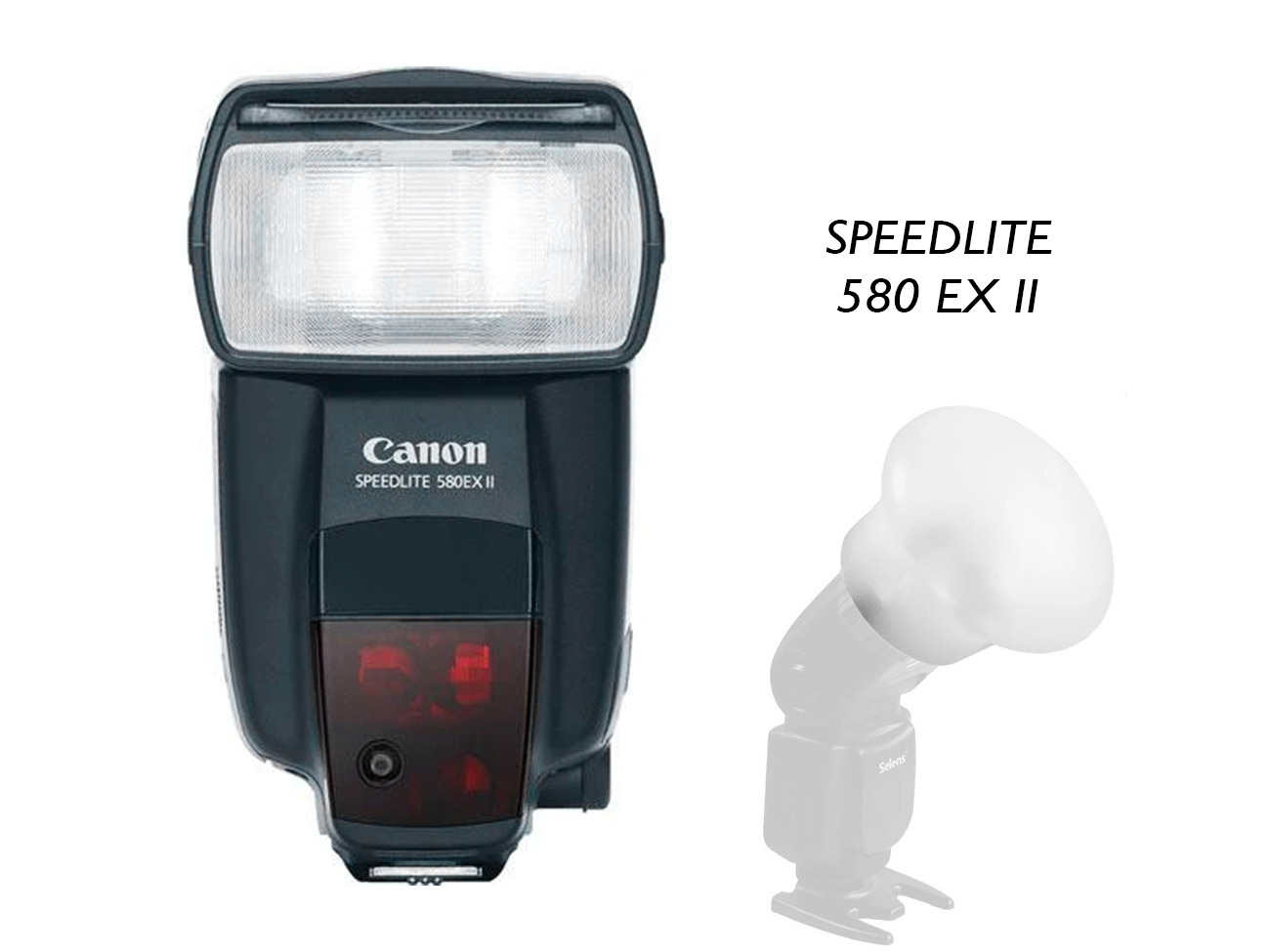 Canon 580 ex ii speedlite camera flash 