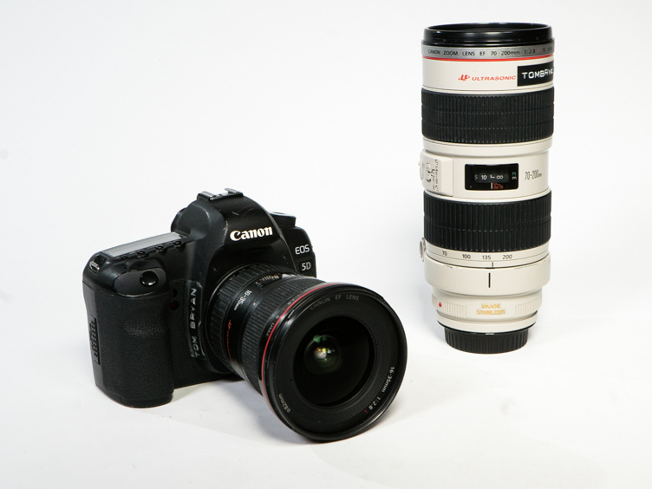 Canon 5d camera + 16-35 + 70-200 lenses